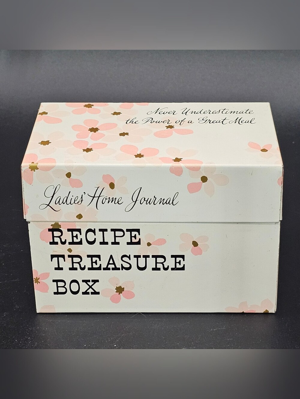 Vintage LADIES HOME JOURNAL Recipe Treasure Box - Empty